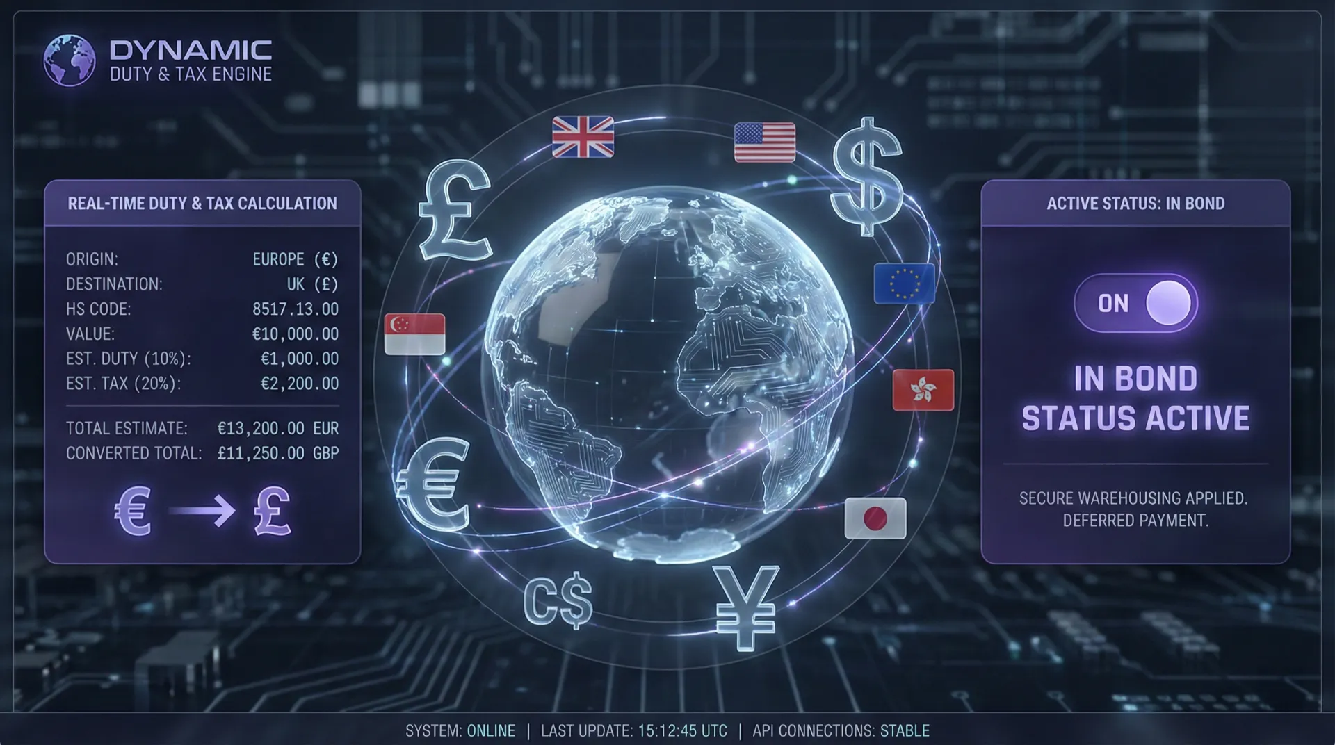 Dynamic Duty & Tax Hero